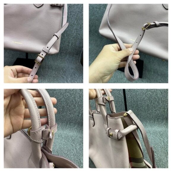 Burberry Banner Leather Satchel Bag 236-122824 - Picture 14 of 16